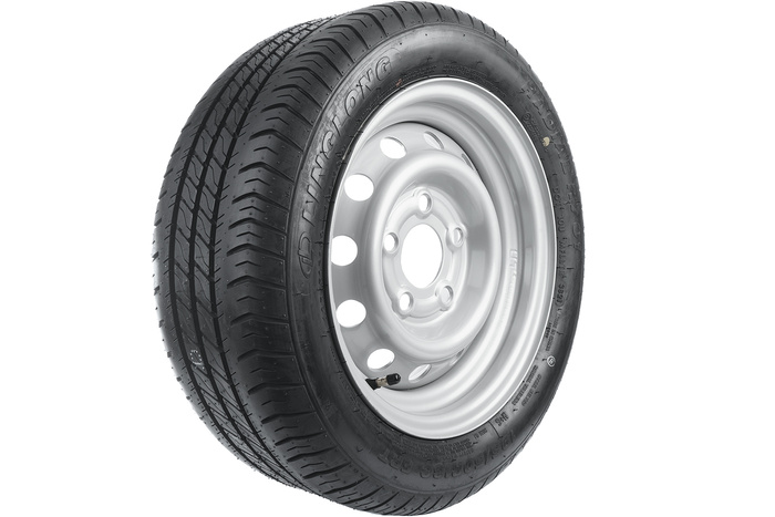 Jeu de deux roues renforcées pour remorque PNEU LINGLONG 195/50 R13C 104/101N JANTE UNITRAILER 5.5Jx13&quot;H2 5x112 ET:30