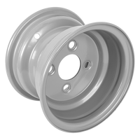 Jante en acier UNITRAILER 5,5 po x 8 po H2 4x100 ET:-2