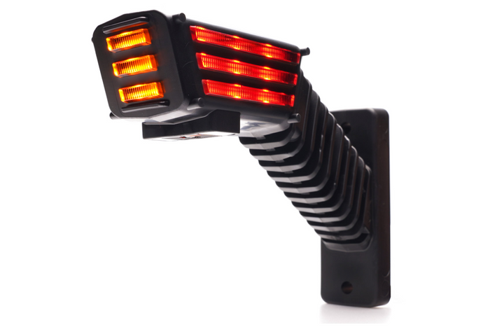Feu de position LED SPOT WAŚ 2554L W297.4.1, gauche, sur une flèche