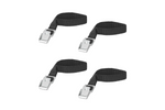 Lot de 4 sangles de fixation pour vélo ProPlus 321285, longueur 40 cm