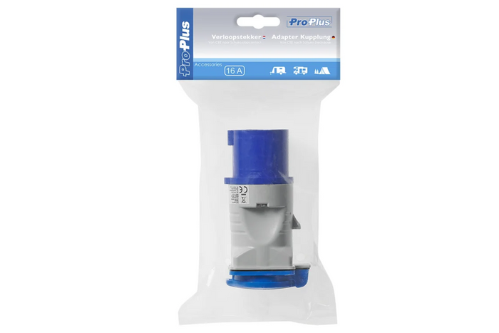 Adaptateur ProPlus 373519 CEE vers prise de terre