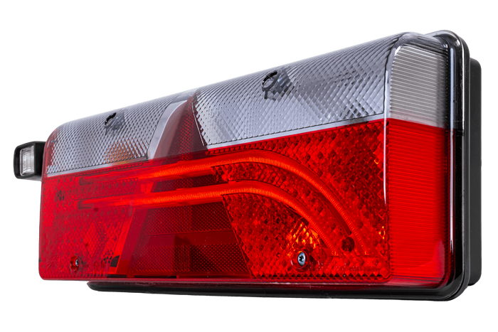 Feu arrière à baïonnette LED ASPÖCK EUROPOINT III 7 broches ASS2 avec avertisseur sonore et 7 fonctions restantes