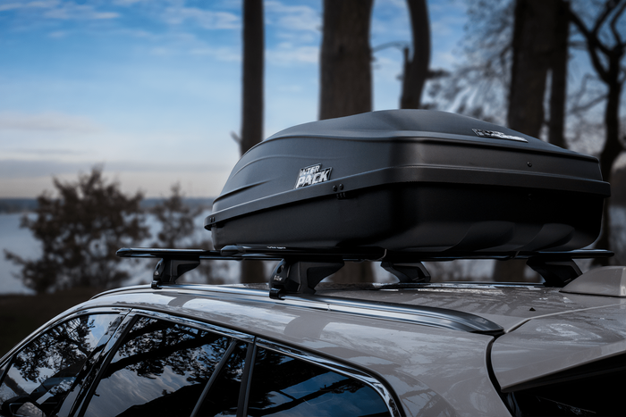 Coffre de toit Inter Pack Stella 370, noir mat