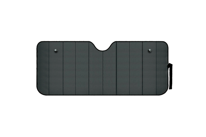 Pare-soleil de voiture noir mat LAMPA 72x145cm