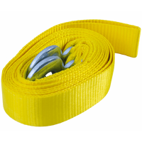 Sangle de remorquage avec crochets UNITRAILER 4,5 m/50 mm/5 t jaune