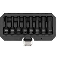 YATO YT-1066 clés à chocs hexagonales douilles 6-19mm 8 pièces.