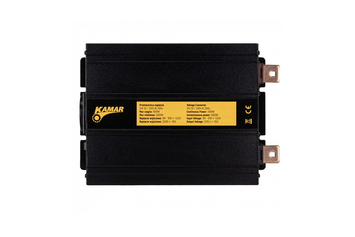 Convertisseur de tension 24V/230V (1000/2000W) KAMAR E1927