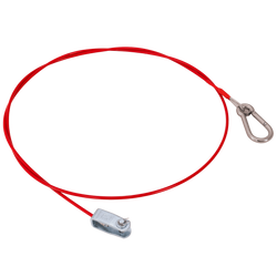 Corde de sécurité d&#39;urgence KNOTT Breakaway avec mousqueton 1700 mm
