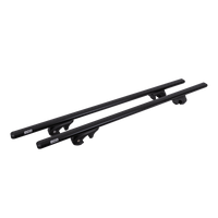 Barres de toit Eco Alubase 135 - barres de toit universelles en aluminium pour rails ouverts