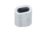 Manchon à sertir aluminium pour câble DROMET ZLA.3, de 3 mm