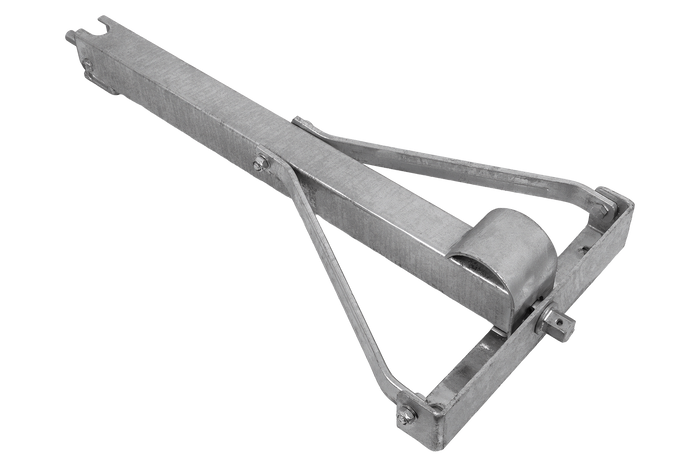 Stabilisateur d'angle extensible KNOTT 6X1197.007 pour remorque 1100 kg, 498 mm