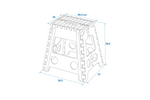 Tabouret de remorque pliant ProPlus 770826, plateforme de 120 kg