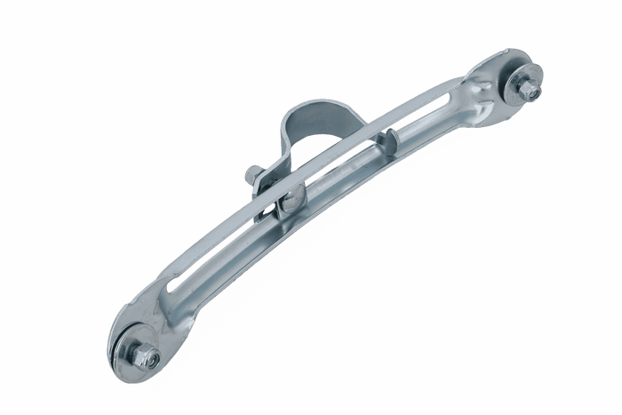 Support pour fixation de garde-boue DOMAR, réglable, galvanisé