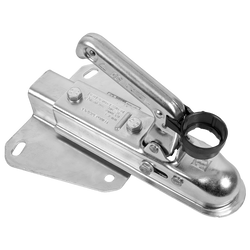 Attelage à boule WINTERHOFF WW 8-G+V - adaptateur pour remorque de 800 kg avec timon en V
