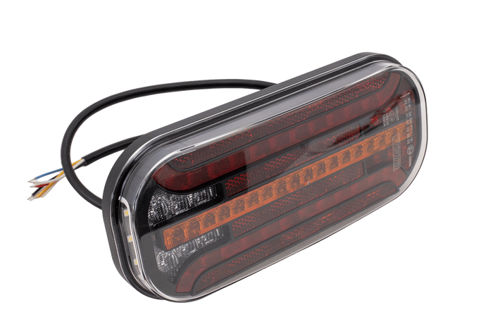 Feu arrière FRISTOM FT-230 LED, 6 fonctions, universel