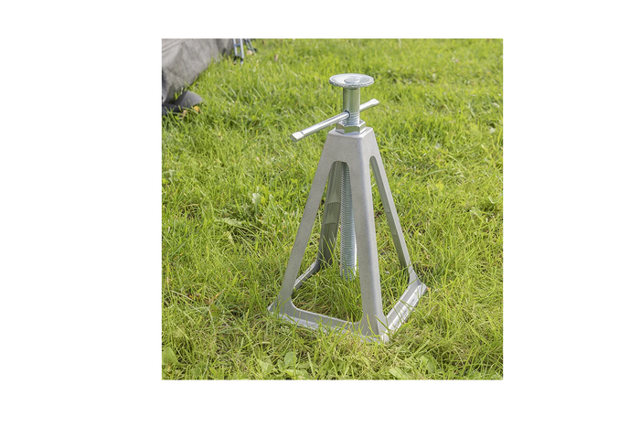 Ensemble de quatre supports extensibles ProPlus 360803 stabilisateurs pour remorques 3600 kg 430 mm