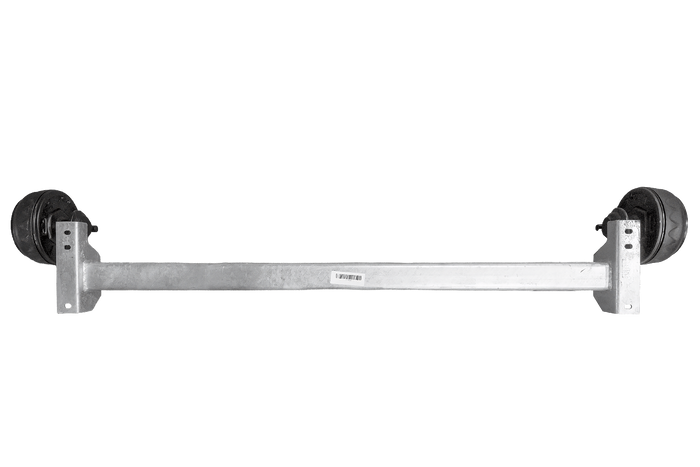 Essieu freiné KNOTT VGB13M pour remorque/porte-voitures 1350 kg, 1510 mm, 1880 mm, 5x112