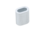 Manchon à sertir aluminium pour câble DROMET ZLA.4,  de 4 mm