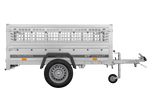 Remorque légère 200x106 UNITRAILER GARDEN 200 KIPP avec côtés en filet