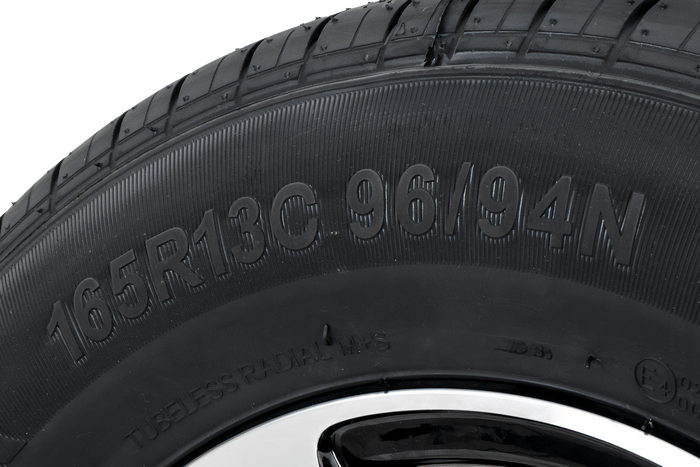 Roue renforcée pour remorque KENDA 165/80 R13C 96/94N JANTE ALU STARCO polie 5Jx13"H2 5x112 ET:30