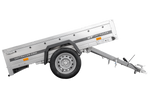Remorque à un essieu sur ressorts 200x125 UNITRAILER GARDEN 201/R KIPP