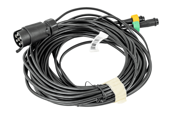 Faisceau électrique remorque MANTES, 7m FICHE 7 BROCHES BAIONNETTE 2x 5 BROCHES