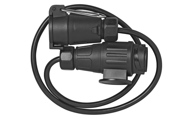 Câble adaptateur ProPlus pour prise d'attelage de remorque 13/7 broches 80 cm