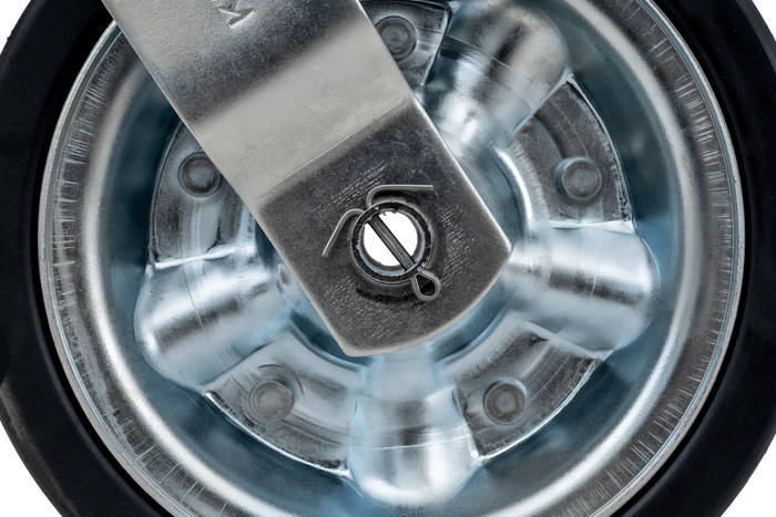 Roue jockey TK60 KNOTT TK60 250 kg 60 mm 530-760 mm