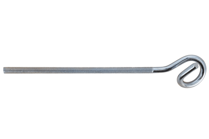 Crochet, piton, modèle sinueux DROMET HOH M6x170