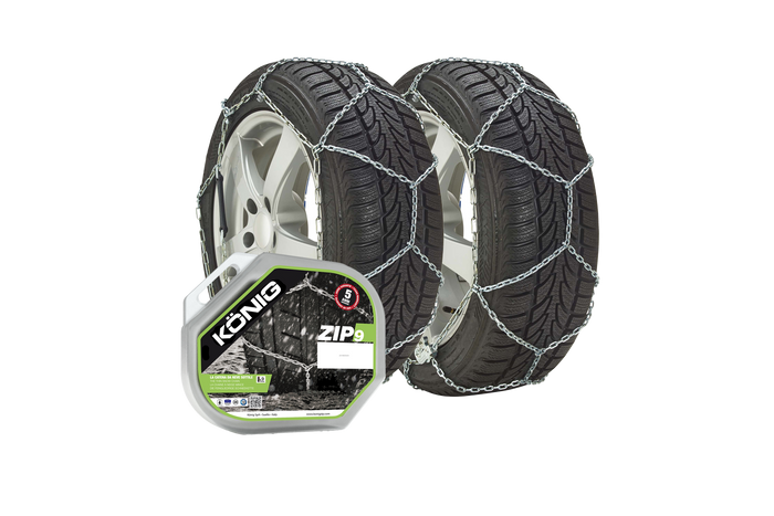 Chaînes à neige König Zip 9 gr. 102