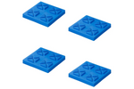 Ensemble de quatre coussinets de stabilisation d'angle pour remorque ProPlus 361538