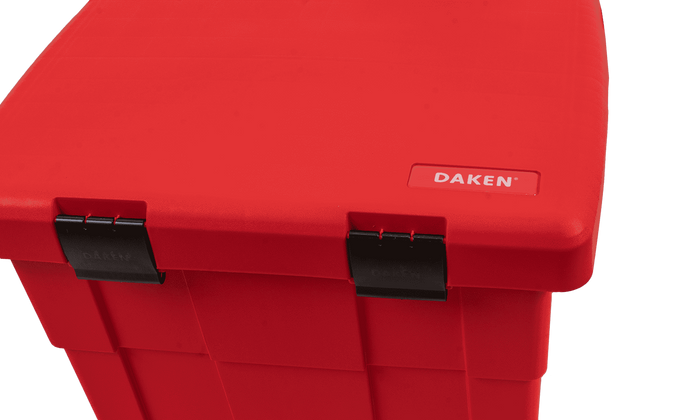 DAKEN 86014 PITBOX, conteneur pour matériaux en vrac (sable, sel de déneigement), dimensions : 655 x 570 x 520 mm, capacité : 108,5 l