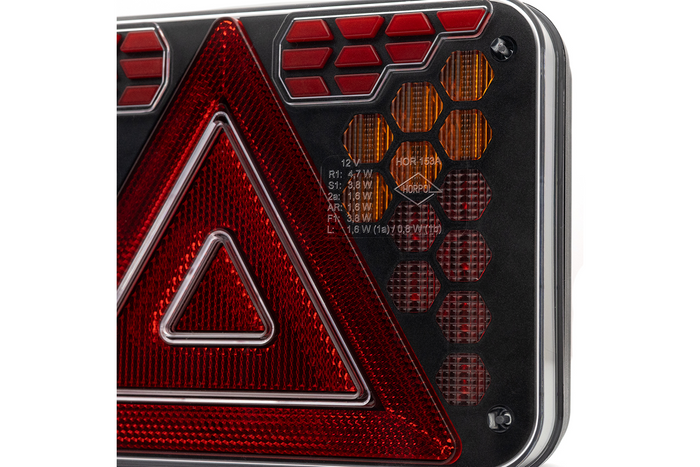 Feu arrière LED HORPOL LZD 3216, 7 fonctions, droit