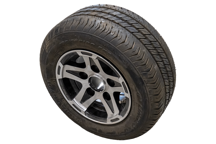 ROUE RENFORCÉE POUR REMORQUE LINGLONG TIRE 195/55 R10C 98/96N JANTE ALU UNITRAILER 6Jx10" 5x112 ET:-4