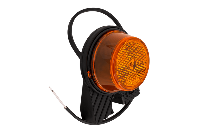 Feu de gabarit universel FRISTOM FT-059 LED orange avec support d'angle