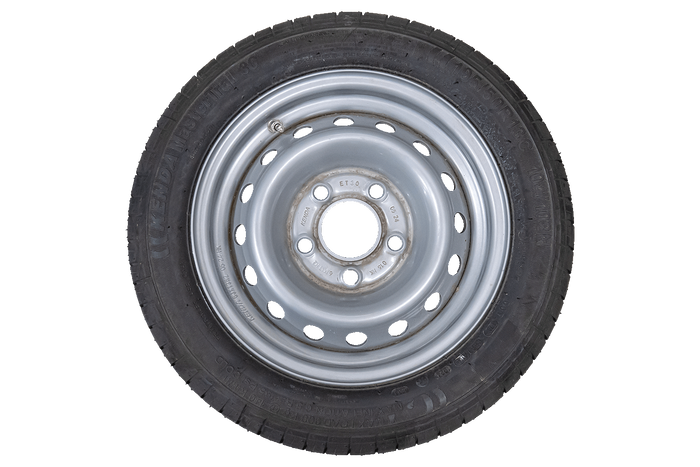 ROUE RENFORCÉE POUR REMORQUE PNEU KENDA 195/50 R13C 104/102N JANTE KENDA 6Jx13"H2 5x112 ET:30