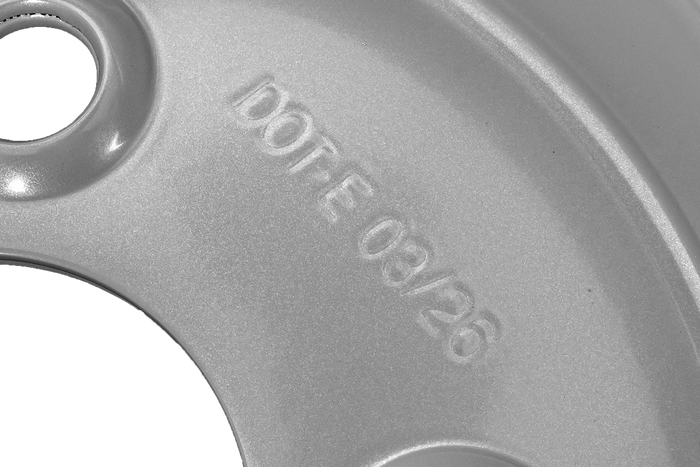 Jante en acier UNITRAILER 5,5 po x 8 po H2 4x100 ET:-2