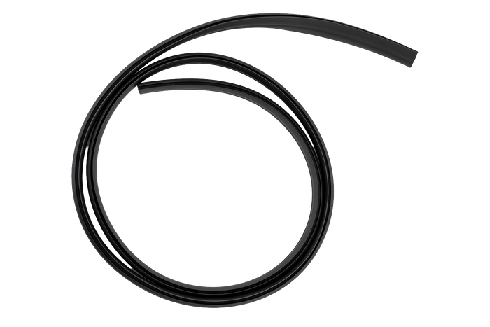 Joint d'étanchéité en caoutchouc (partie inférieure) pour poutre en aluminium - G3 CL 127 cm