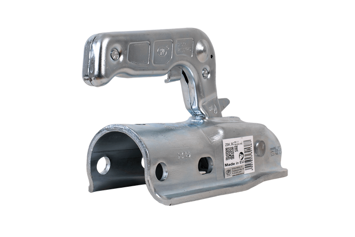 Attelage à boule STEELPRESS ZSK-1700D pour remorque de 1700 kg avec timon tubulaire de 50 mm