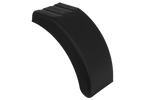 Demi-garde-boue pour remorque DOMAR DR1013005 passage de roue 395/220mm gauche