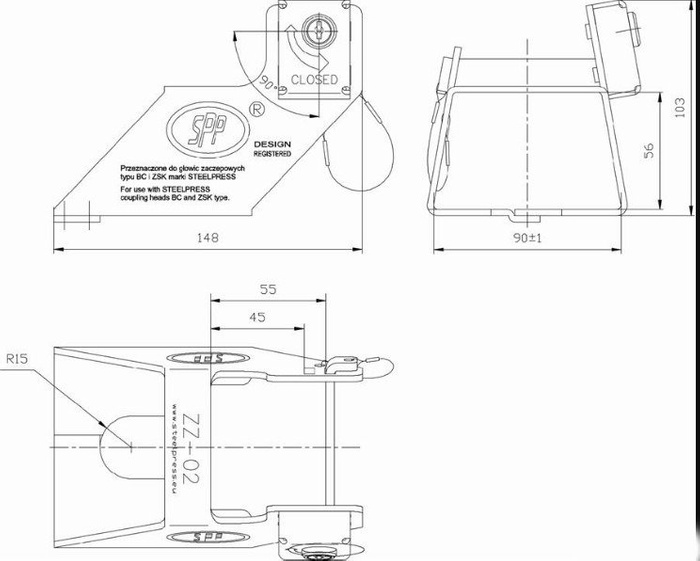 Antivol  universel Steelpress ZZ-02 