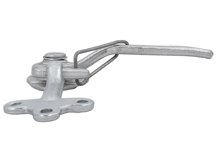 Attelage latéral gauche avec fixation WINTERHOFF WV 10-L + WVG 10-A, fermeture latérale complète remorque