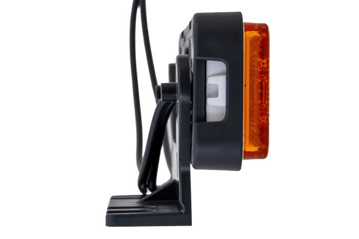 Feu de gabarit, position LED WAŚ W254 2033, orange, universel, avec support