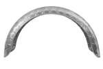 Garde-boue de remorque 14-15" DOMAR D29122, passage de roue 770/200mm