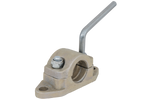 Collier de roue jockey en fonte KNOTT B48C6 pour tuyau ondulé de 48 mm