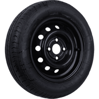 OUTLET Roue de remorque PNEU LINGLONG 155/70 R13 75N JANTE UNITRAILER noir 4Jx13" 4x100 ET:30