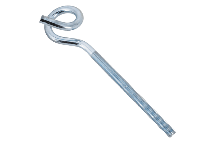 Crochet, piton, modèle sinueux  DROMET HOH M6x120