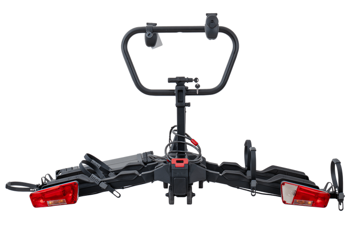 Porte-vélos Inter Pack Spider 2E PRO pour 2 vélos électriques, monté sur attelage