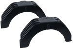 Jeu de deux garde-boue pour remorque 13-14 pouces, passages de roue plats 710/200 mm