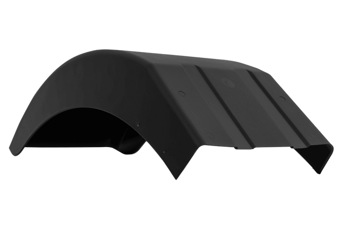 Demi-garde-boue pour remorque DOMAR DR1013005 passage de roue 395/220mm gauche